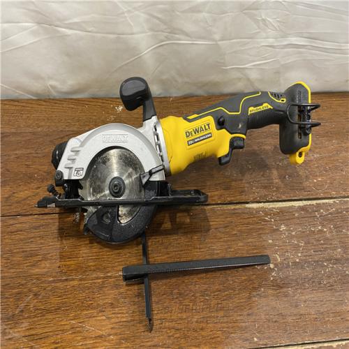 AS-IS DEWALT ATOMIC 20V MAX Cordless Brushless 4-1/2 in. Circular Saw (Tool Only)