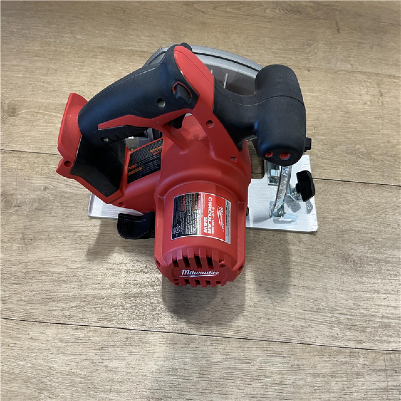 AS-IS Milwaukee 18V Lithium-Ion Cordless 6-1/2 in. Circular Saw (Tool-Only)
