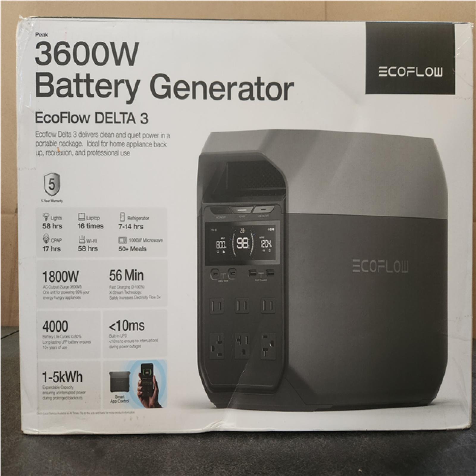 Phoenix NEW EcoFlow DELTA 3 Portable Power Station