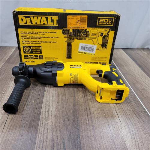 DEWALT 20V MAX Cordless Brushless 1 in. SDS Plus D-Handle Concrete and Masonry Rotary Hammer (Tool Only)
