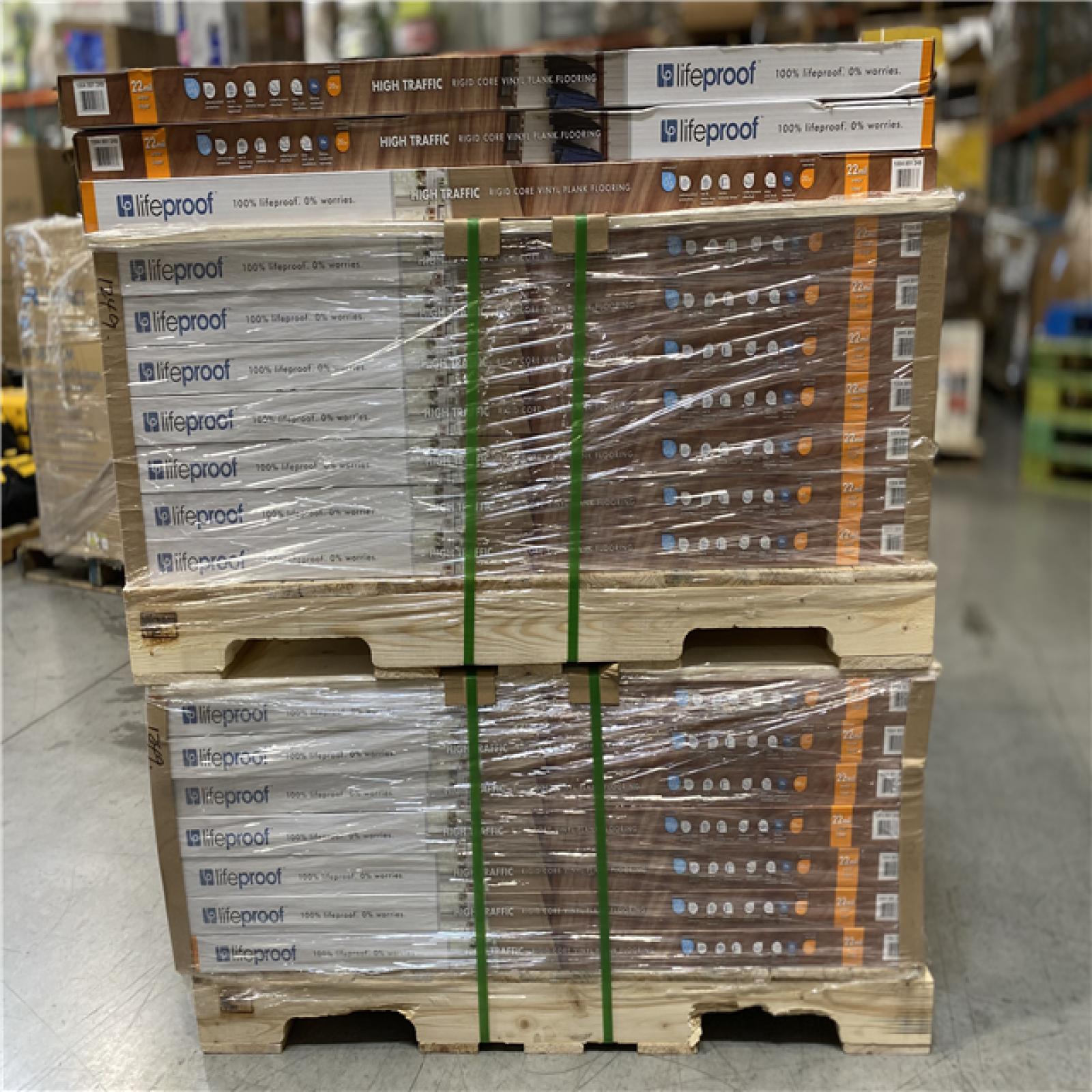 DALLAS LOCATION - Lifeproof Trail Oak 22 MIL x 8.7 in. W x 48 in. L Click Lock Waterproof Luxury Vinyl Plank Flooring PALLET - (69 UNITS)