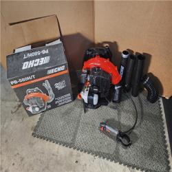 HOUSTON LOCATION - AS-IS ECHO 216 MPH 517 CFM 58.2cc Gas 2-Stroke Backpack Leaf Blower with Tube Throttle