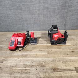 HOUSTON LOCATION - AS-IS Milwaukee-3632-21 M12 Green Beam Laser 360° 3-Plane Kit