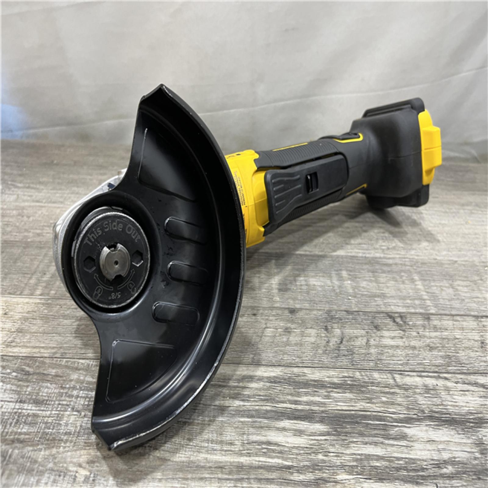 AS-IS DEWALT 20V XR Cordless 4-1/2. in. to 5 in. Variable Speed Angle Grinder (Tool Only)