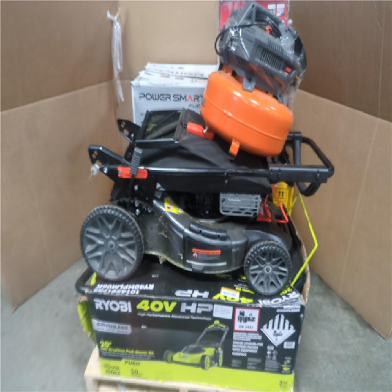 CALIFORNIA AS-IS OUTDOOR POWER EQUIPMENT