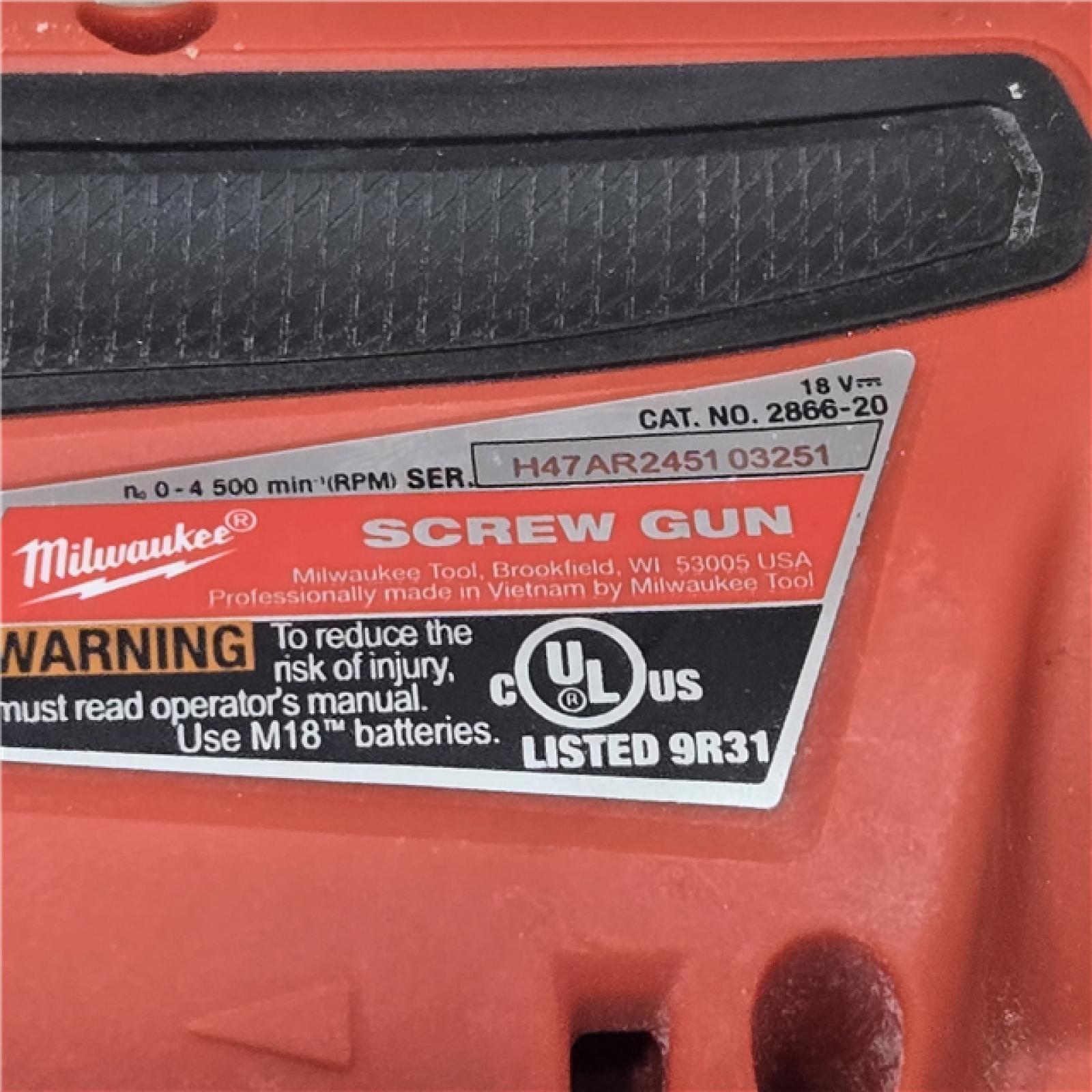 AS-IS Milwaukee M18 FUEL Drywall Screw Gun (Tool-Only)