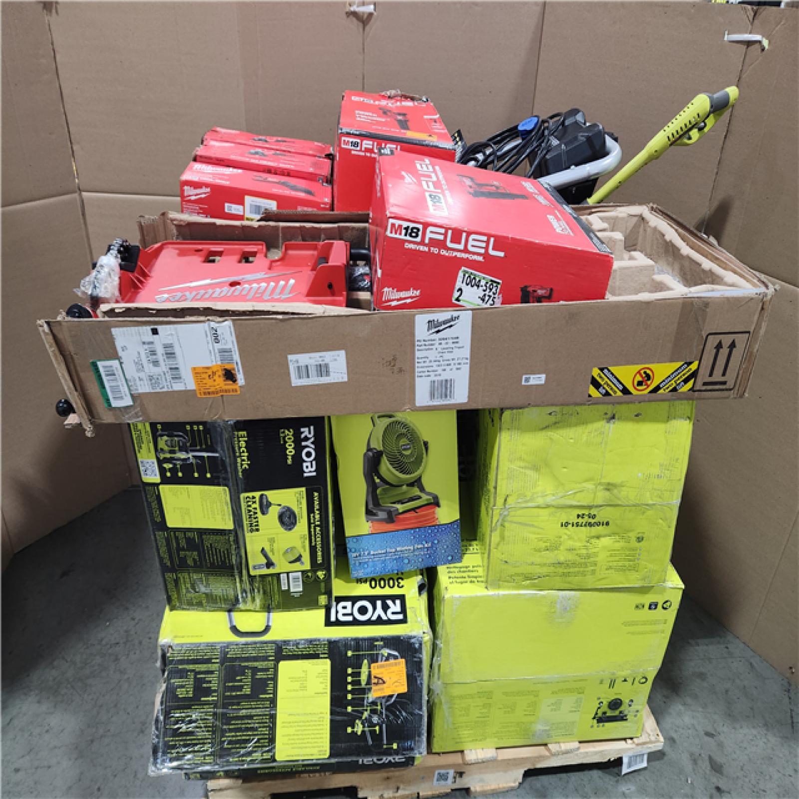 CALIFORNIA AS-IS TOOL PALLET