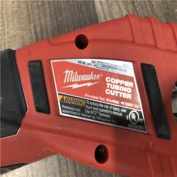 AS-IS Milwaukee 12V Lithium-Ion Cordless Copper Tubing Cutter (Tool-Only)