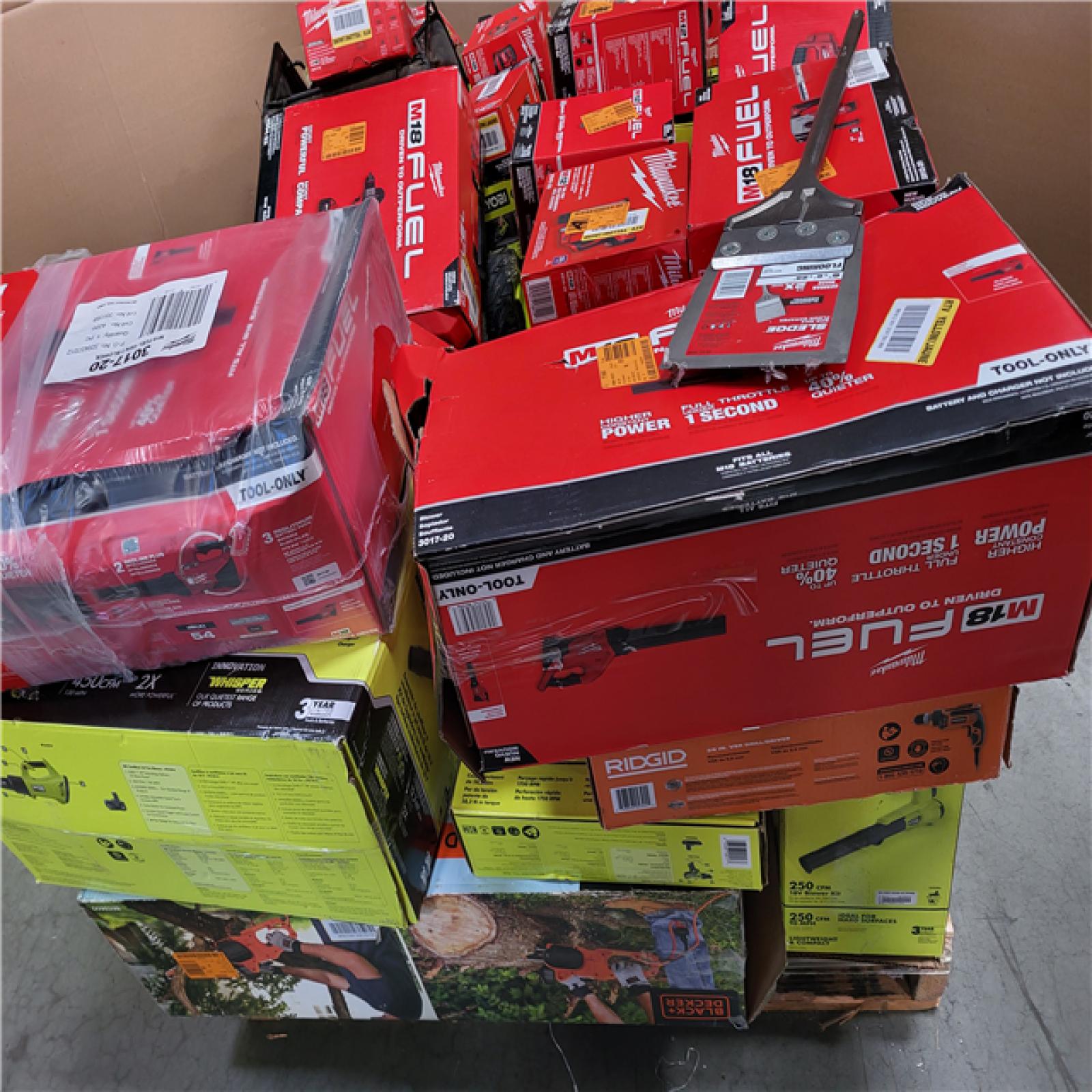 CALIFORNIA AS-IS TOOL PALLET