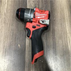 AS-IS Milwaukee M12 FUEL 12V Lithium-Ion Brushless Cordless 1/2 in. Drill Driver (Tool-Only)