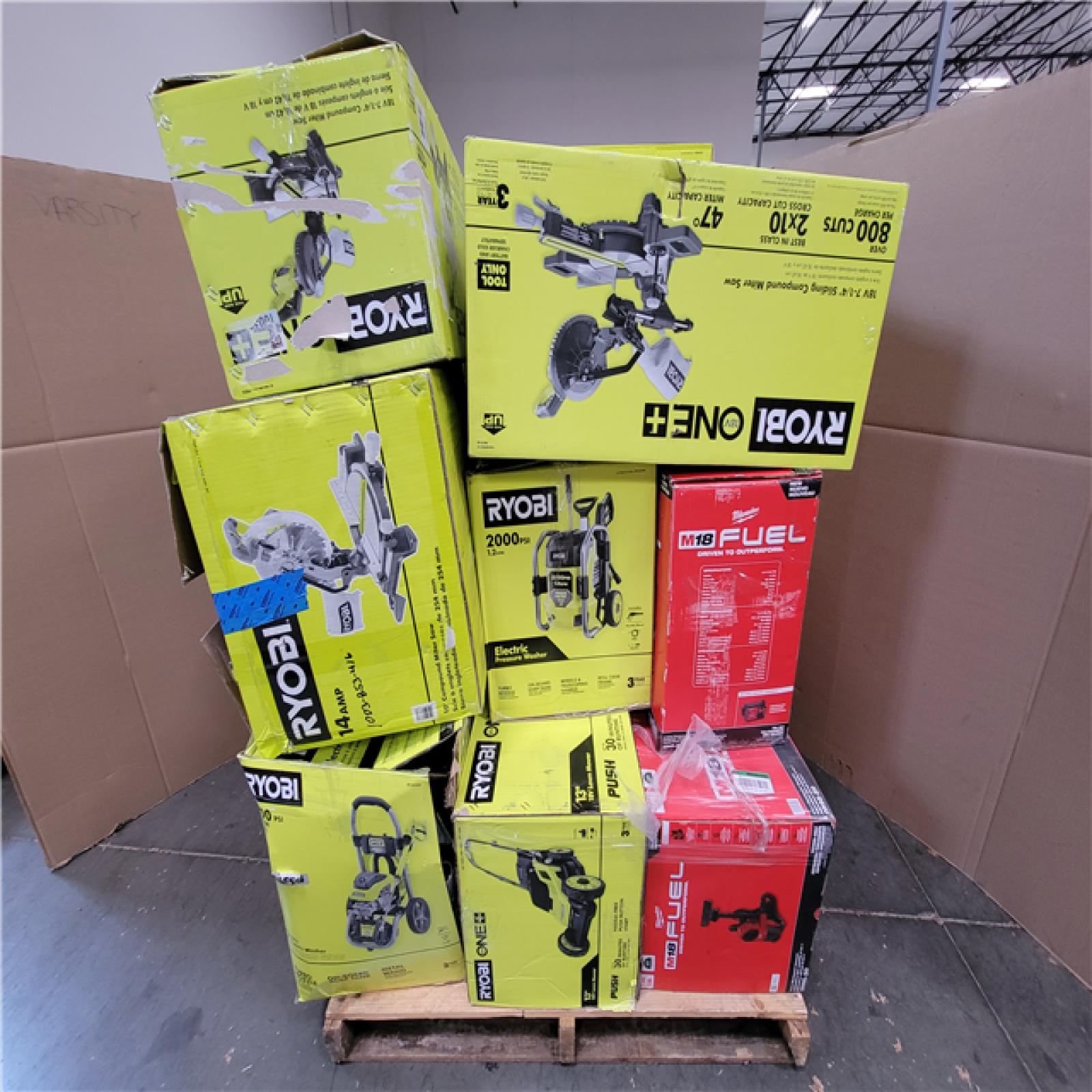 CALIFORNIA AS-IS TOOL PALLET