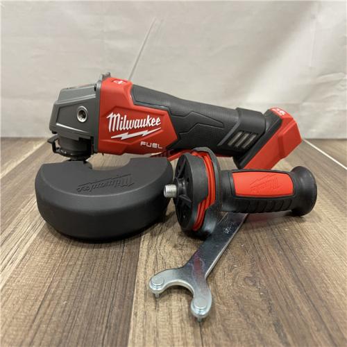 AS-IS Milwaukee FUEL 18V Lithium-Ion Brushless Cordless 4-1/2 in./5 in. Grinder w/Paddle Switch (Tool-Only)