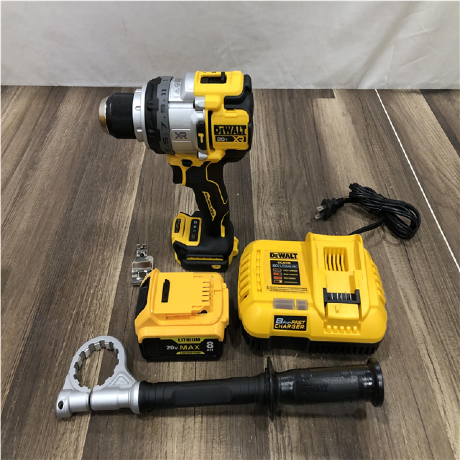 AS-IS DEWALT 20V XR Lithium-Ion Cordless Hammer Drill Kit