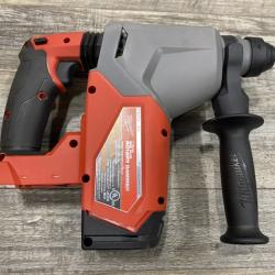 AS-IS Milwaukee FUEL 18V Lithium-Ion Brushless Cordless 1 in. SDS-Plus Rotary Hammer (Tool-Only)