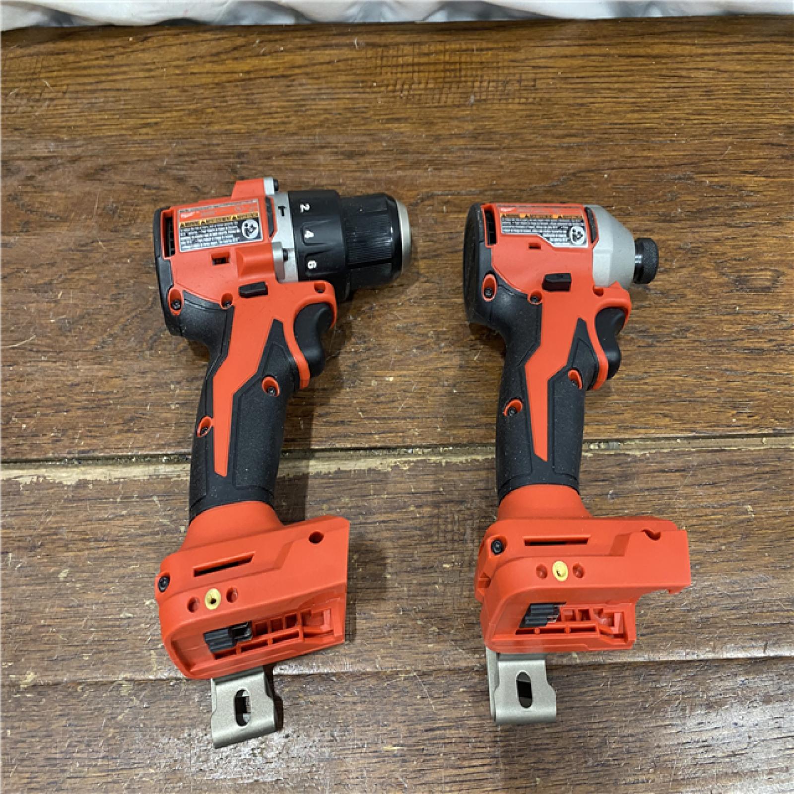 AS-IS Milwaukee M18 Compact Brushless 2-Tool Combo Kit