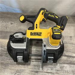 AS-IS DEWALT 20-Volt MAX 3-3/8 in. Cordless Brushless Bandsaw (Tool-Only)