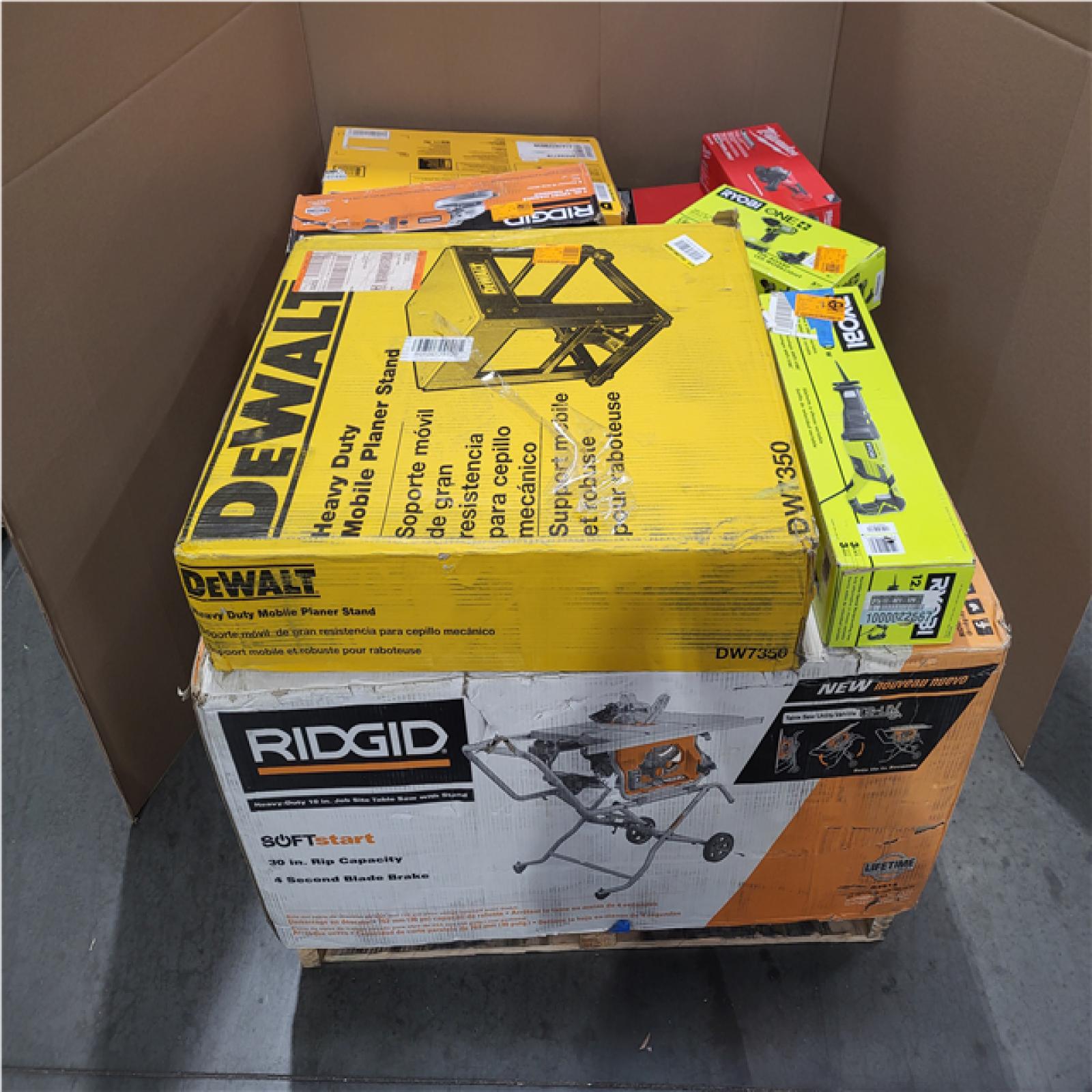 CALIFORNIA AS-IS TOOL PALLET