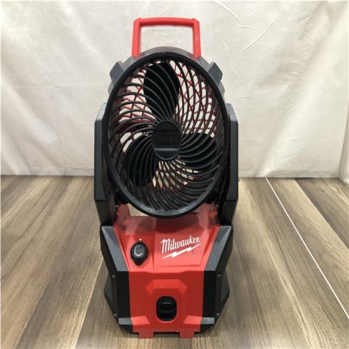AS-IS - Milwaukee 18-Volt Lithium-Ion Brushless Cordless PACKOUT Jobsite Fan (Tool-Only)
