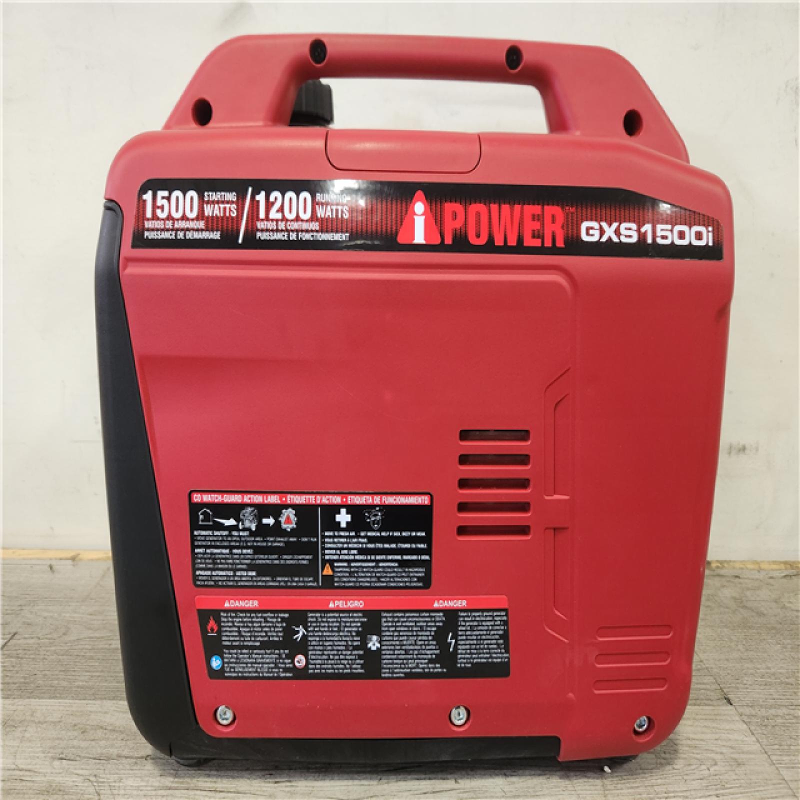 Phoenix NEW A-iPower 1500-Watt Recoil Start Gasoline Powered Ultra-Light Inverter Generator with 60cc OHV Engine and CO Sensor Shutdown