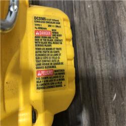 AS-IS DEWALT 20V MAX Cordless Brushless 6-1/2 in. Sidewinder Style Circular Saw (Tool Only)