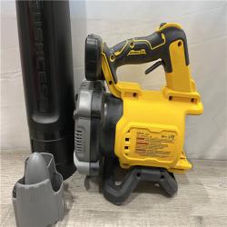 AS-IS DEWALT 20V MAX 125 MPH 450 CFM Brushless Cordless Handheld Leaf Blower with Concentrator Nozzle (Tool Only)