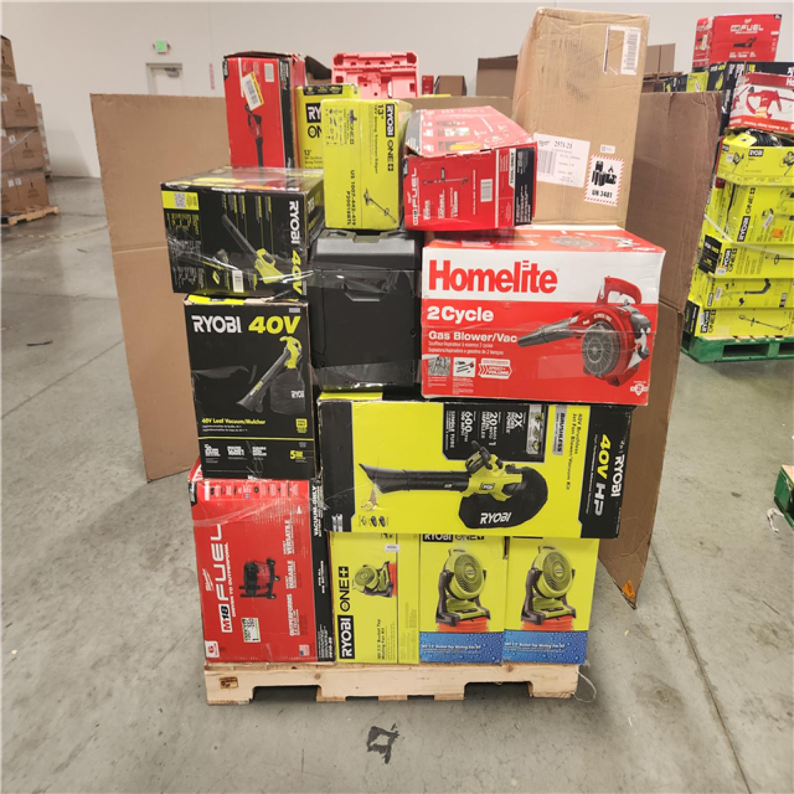 California AS-IS TOOL PALLET
