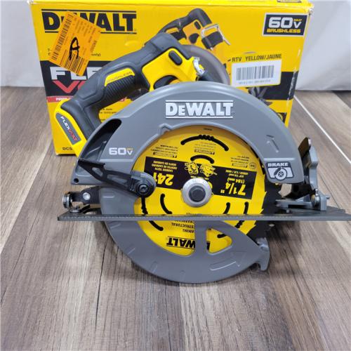 AS-IS DeWALT Flexvolt Max 7-1/4  60V Brushless Circular Saw DCS578B