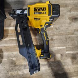 HOUSTON LOCATION - AS-IS DEWALT 20-Volt 21° Cordless Framing Nailer W/ BATTERY & CHARGER