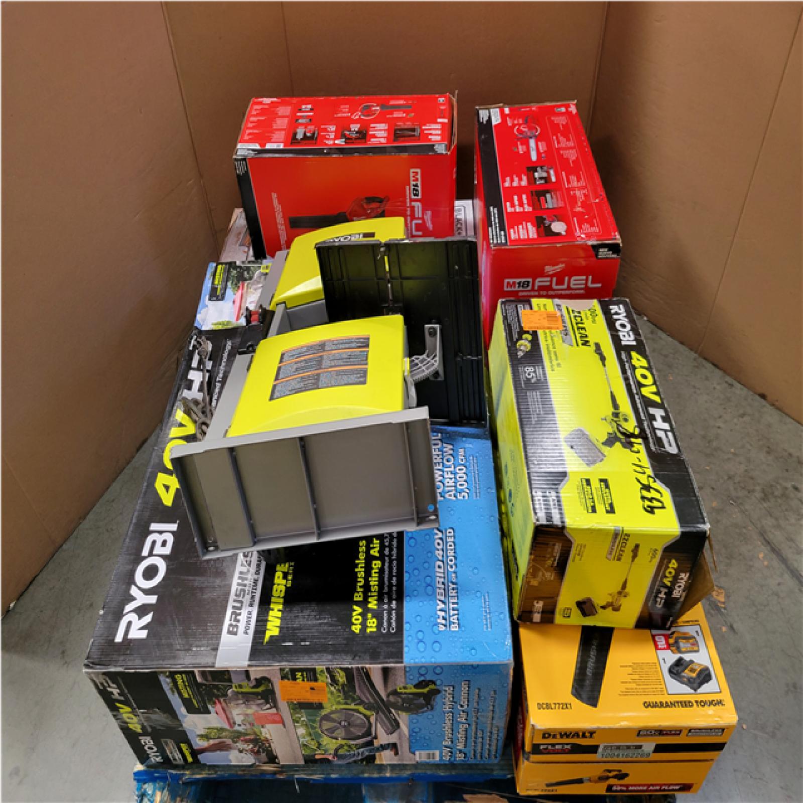 CALIFORNIA AS-IS TOOL PALLET