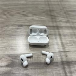 AS-IS Apple AirPods Pro (2nd Generation) with the USB-C MagSafe Charging Case