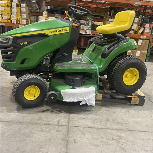 Dallas Location - As-Is John Deere S100 Lawn Tractor  42-in. Deck