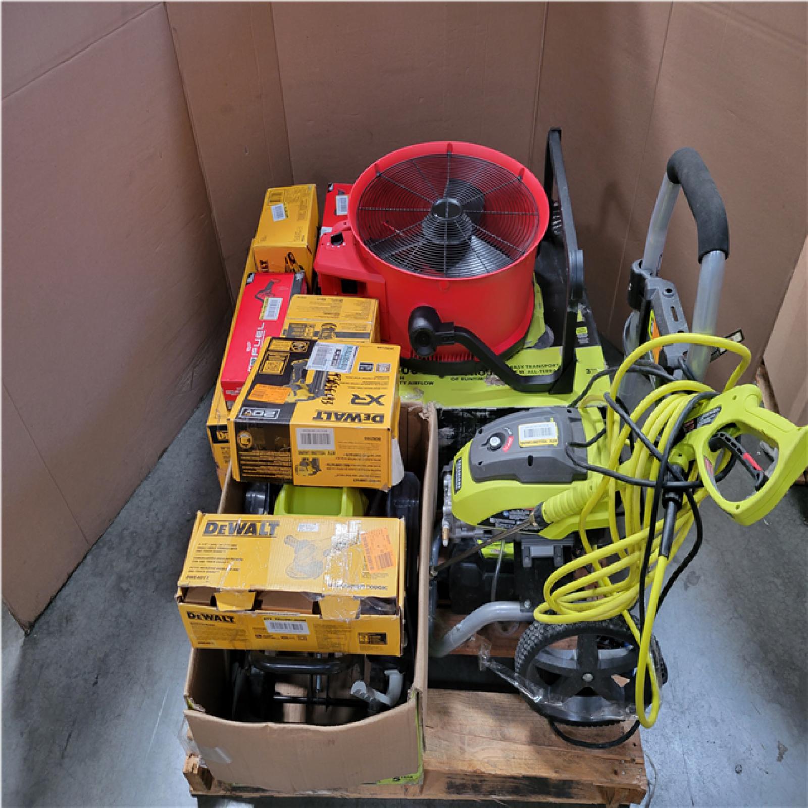 CALIFORNIA AS-IS TOOL PALLET