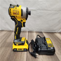 AS-IS- DeWALT ATOMIC 20V MAX Cordless Compact Impact Driver Kit W/ Li-Ion 2ah Battery, 1/4, Brushless