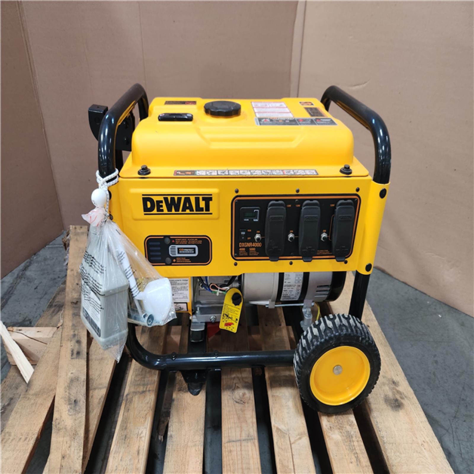 CALIFORNIA AS-IS DEWALT GENERATOR