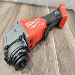AS-IS- Milwaukee FUEL 18-Volt Lithium-Ion Brushless Cordless 4-1/2 in./5 in. Grinder W/Paddle Switch (Tool-Only)