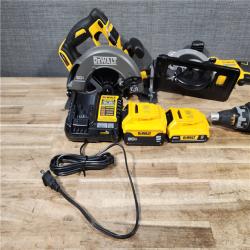 HOUSTON LOCATION - AS - IS DEWALT 3 TOOL COMBO KIT W/ (2) BATTERY & CHARGER