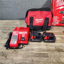 HOUSTON LOCATION - AS-IS Milwaukee 18V Cordless Brushed 2-Tool Drill/Driver and Impact Driver Kit
