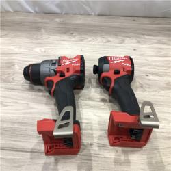 AS-IS Milwaukee FUEL 18V Lithium-Ion Cordless Hammer Drill and Impact Driver Combo Kit