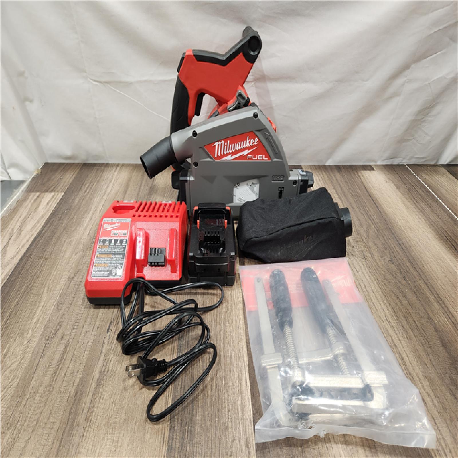 AS-IS- Milwaukee M18 FUEL 6-1/2 Plunge Track Saw Bare Tool
