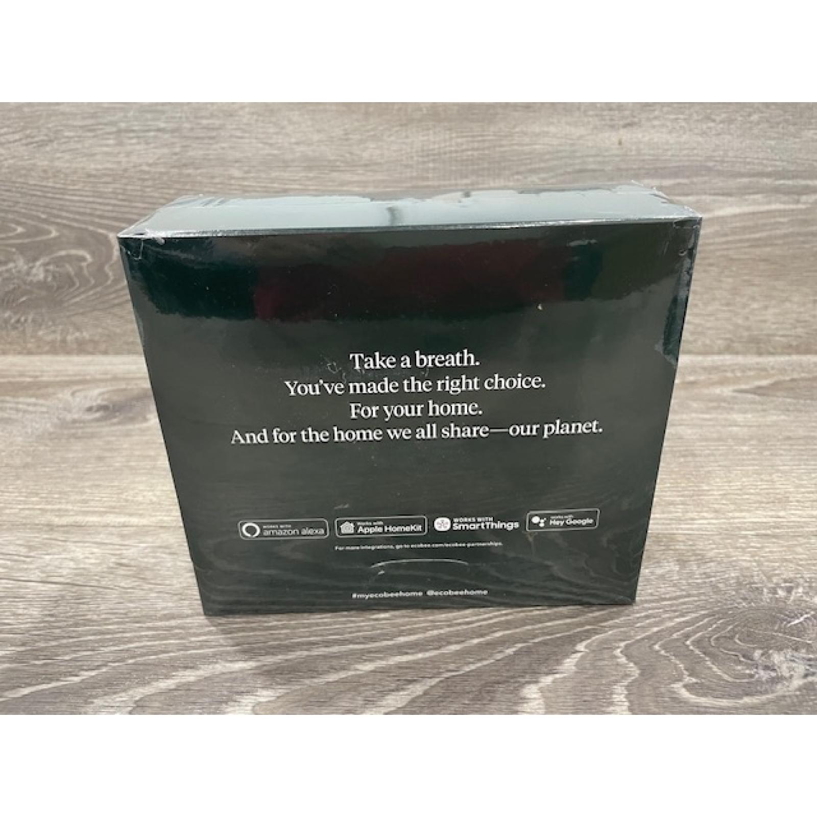 NEW - Ecobee Smart Thermostat Enhanced  Black