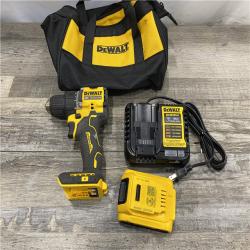 AS-IS DEWALT Atomic 20V Lithium-Ion Cordless Compact 1/2 in. Drill/Driver Kit