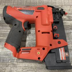 AS-IS Milwaukee FUEL 12-Volt Lithium-Ion Brushless Cordless 18-Gauge 1-1/2 in. Compact Brad Nailer (Tool Only)