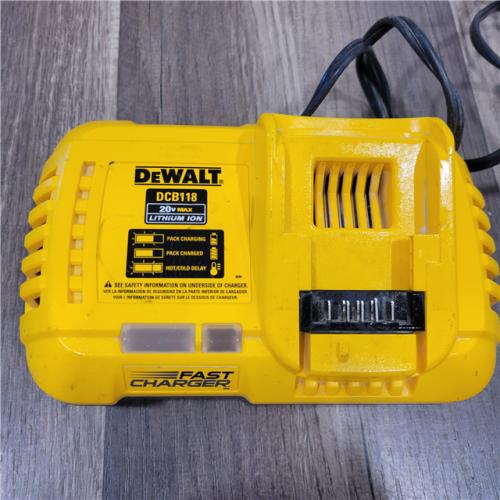 AS-IS DeWalt 20V Max Fan-Cooled Fast Charger DCB118