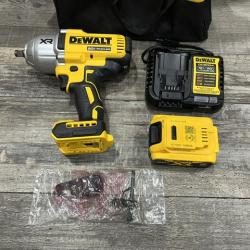 AS-IS DEWALT 20V MAX Lithium-Ion Cordless 1/2 in. Impact Wrench Kit