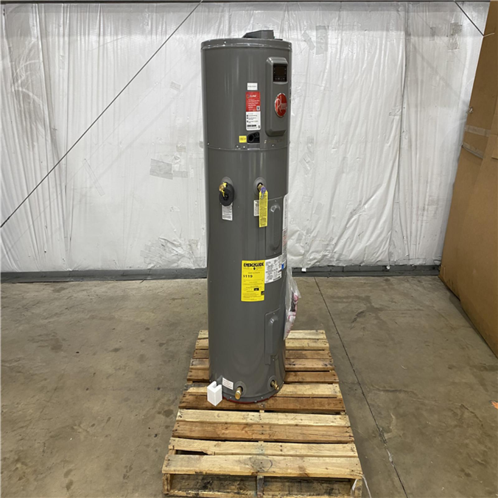 Houston Location AS IS - Rheem Electric 40-Gal Residential Hybrid Water Heater