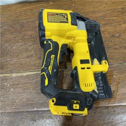 AS-IS DeWalt DCN623D1 20-Volt MAX Atomic Compact Cordless Pin Nailer Kit  Brushless Motor  23 Gauge  Battery - Quantity 1