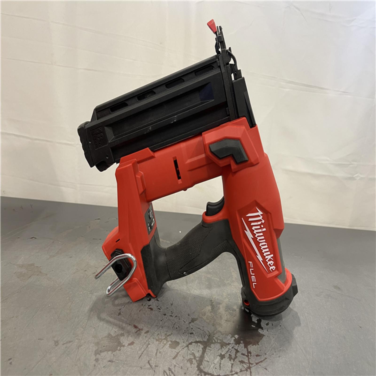 AS-IS - Milwaukee M18 FUEL 18-Volt Lithium-Ion Brushless Cordless Gen II 18-Gauge Brad Nailer