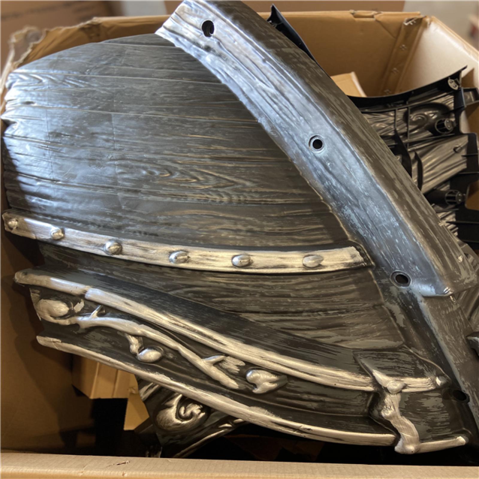 DALLAS LOCATION - Home Accents Holiday 9.5 ft. Dead Water Giant-Sized Animated LED Pirate Ship