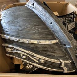 DALLAS LOCATION - Home Accents Holiday 9.5 ft. Dead Water Giant-Sized Animated LED Pirate Ship