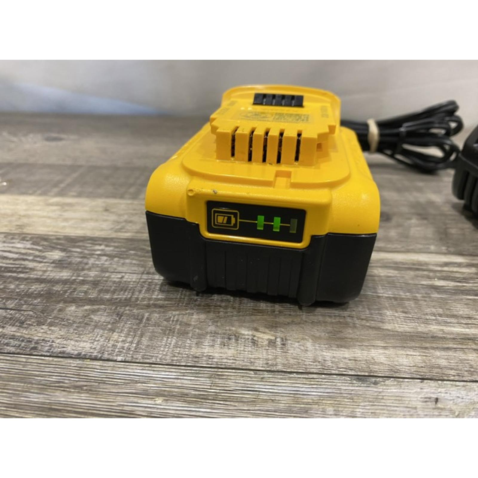 AS-IS DEWALT 20-Volt Maximum XR 5.0 Ah Battery Pack and Charger Kit